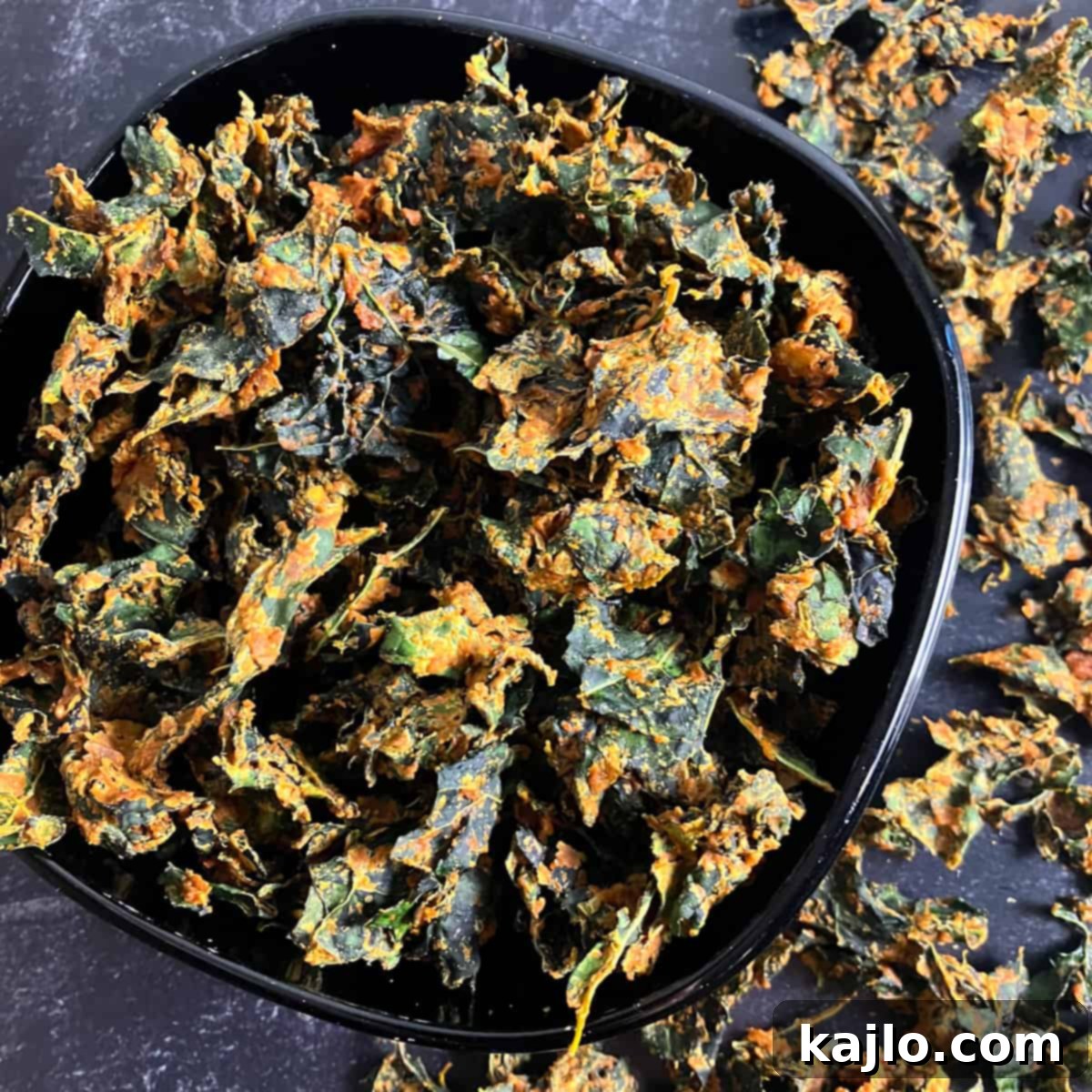 Vampire-Proof Dehydrated Garlic Kale Chips 7 Vampire killer kale chips copycat