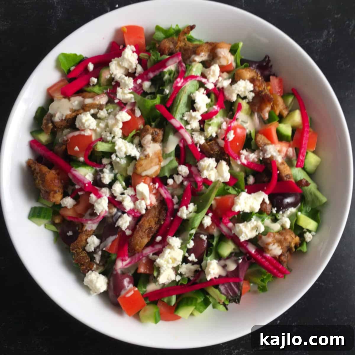 air fryer chicken shawarma bowl