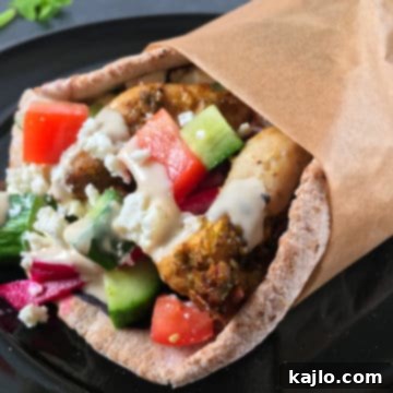 air fryer chicken shawarma