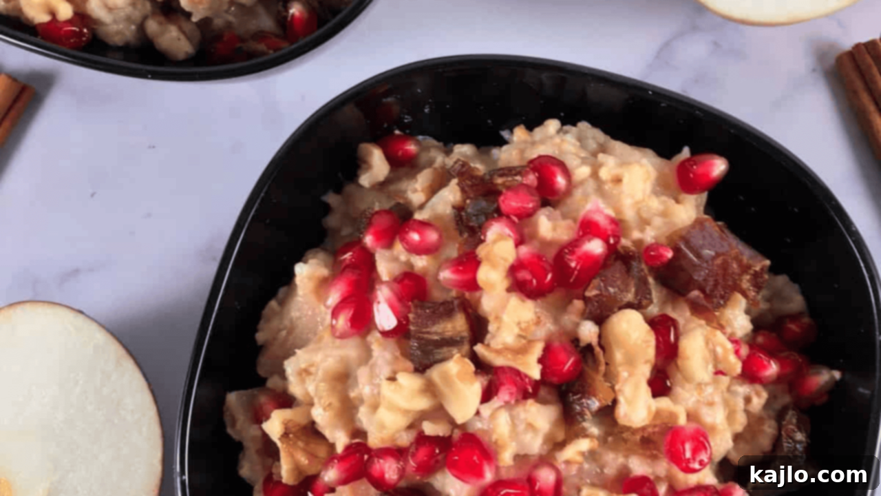 Slow cooker oatmeal