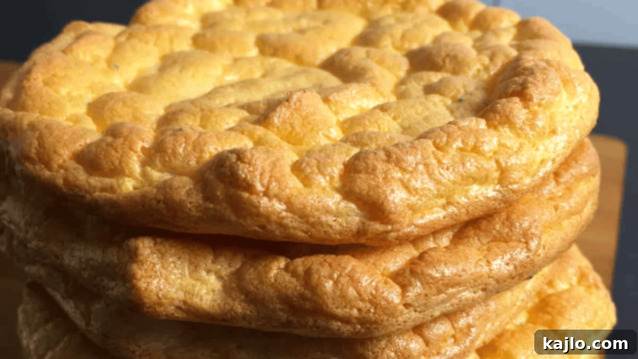 Cloud bread with yogurt
