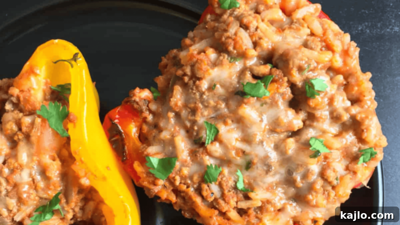 Flavorful Costco Stuffed Peppers, a hassle-free solution for a quick meal