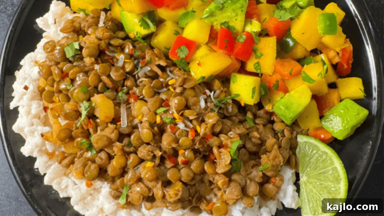 10 Delicious Recipes for Healthy Weight Gain 11 tropical lentils