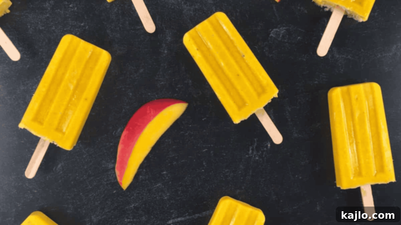 10 Delicious Recipes for Healthy Weight Gain 4 mango popsicles