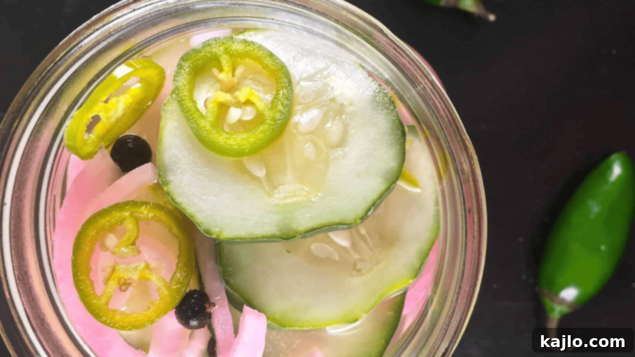 No cook refrigerator pickles