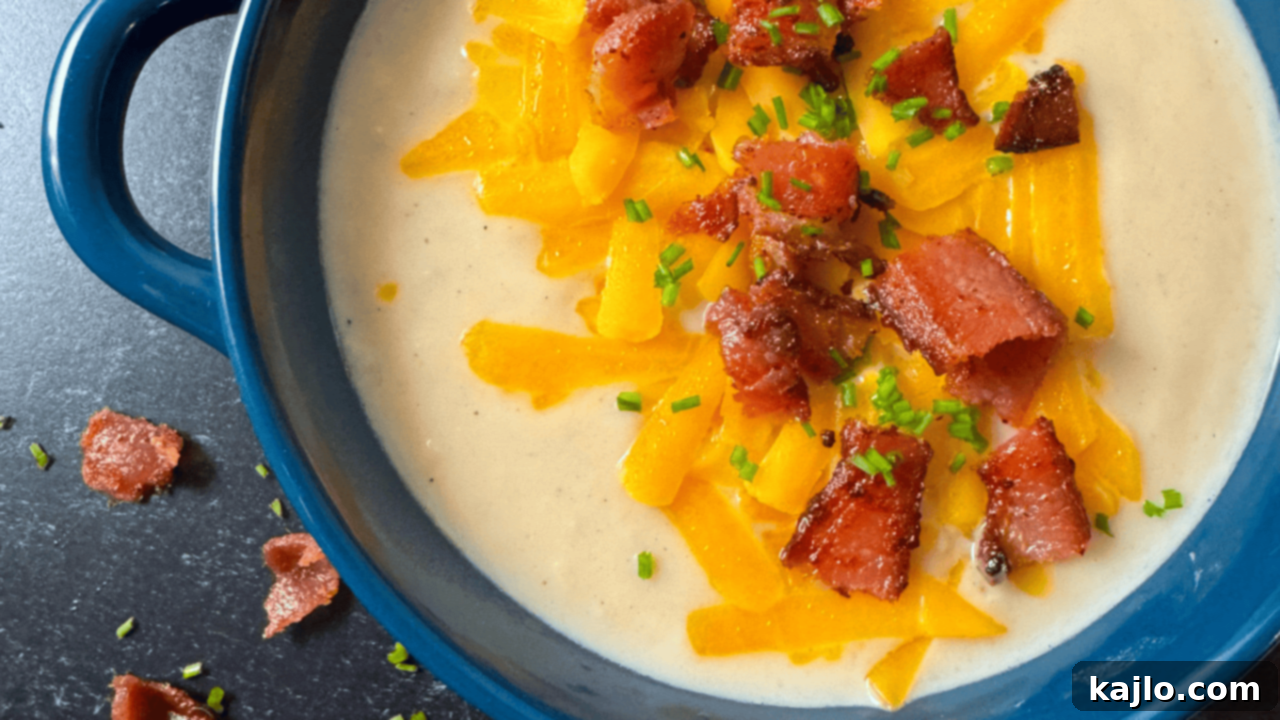 instant pot cauliflower soup