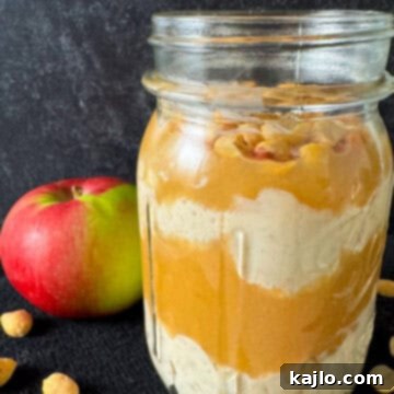 applesauce overnight oats