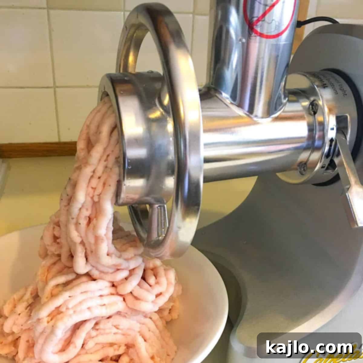 Unlock Pure Lard From Your Slow Cooker 8 coarsely ground pork fat in a bowl, prepared for rendering