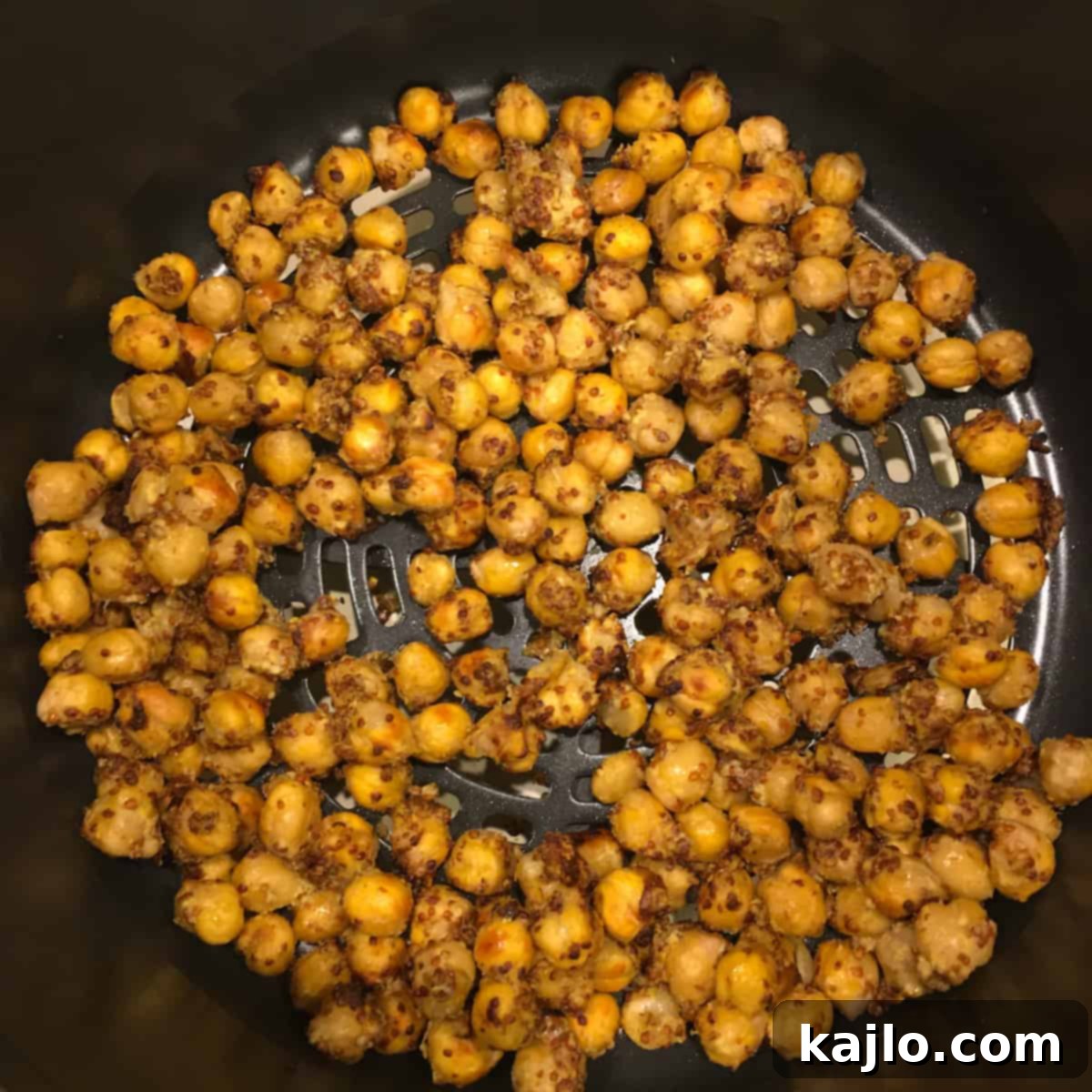 Chickpeas cooking in Ninja Foodi