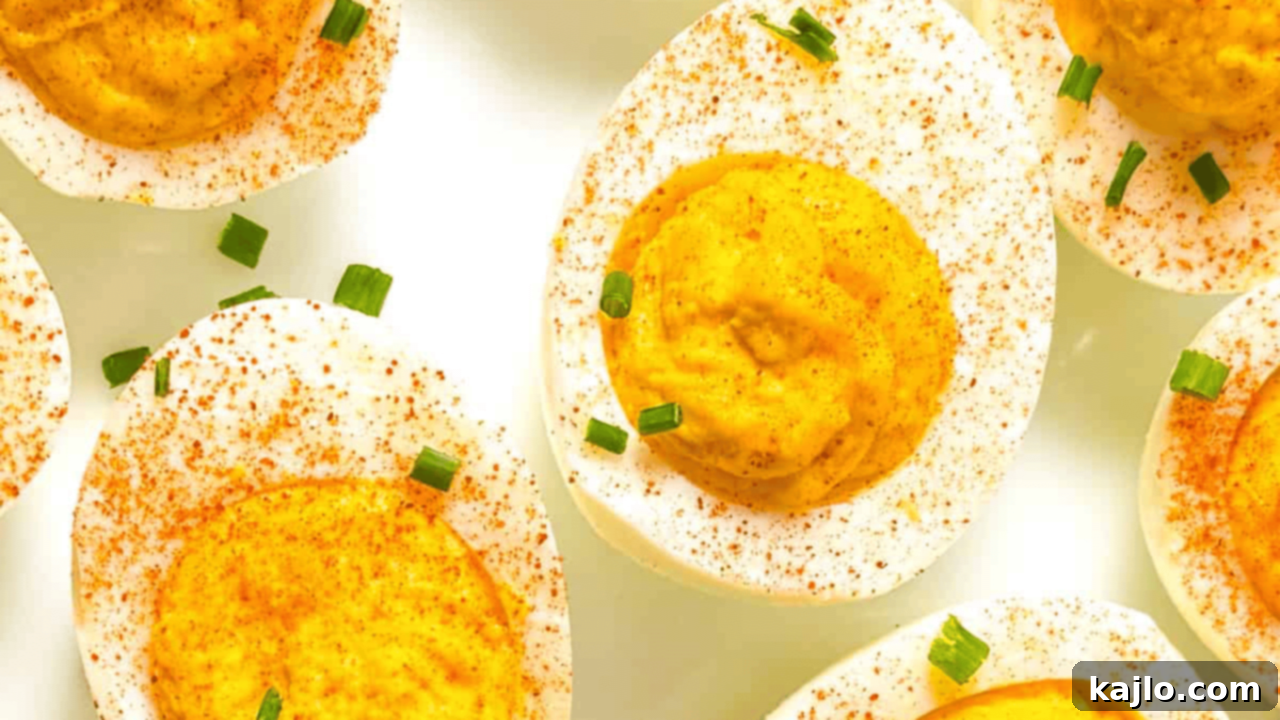 Effortless Eating for Your Busiest Days 2 Classic 2-ingredient deviled eggs with flavored mayonnaise