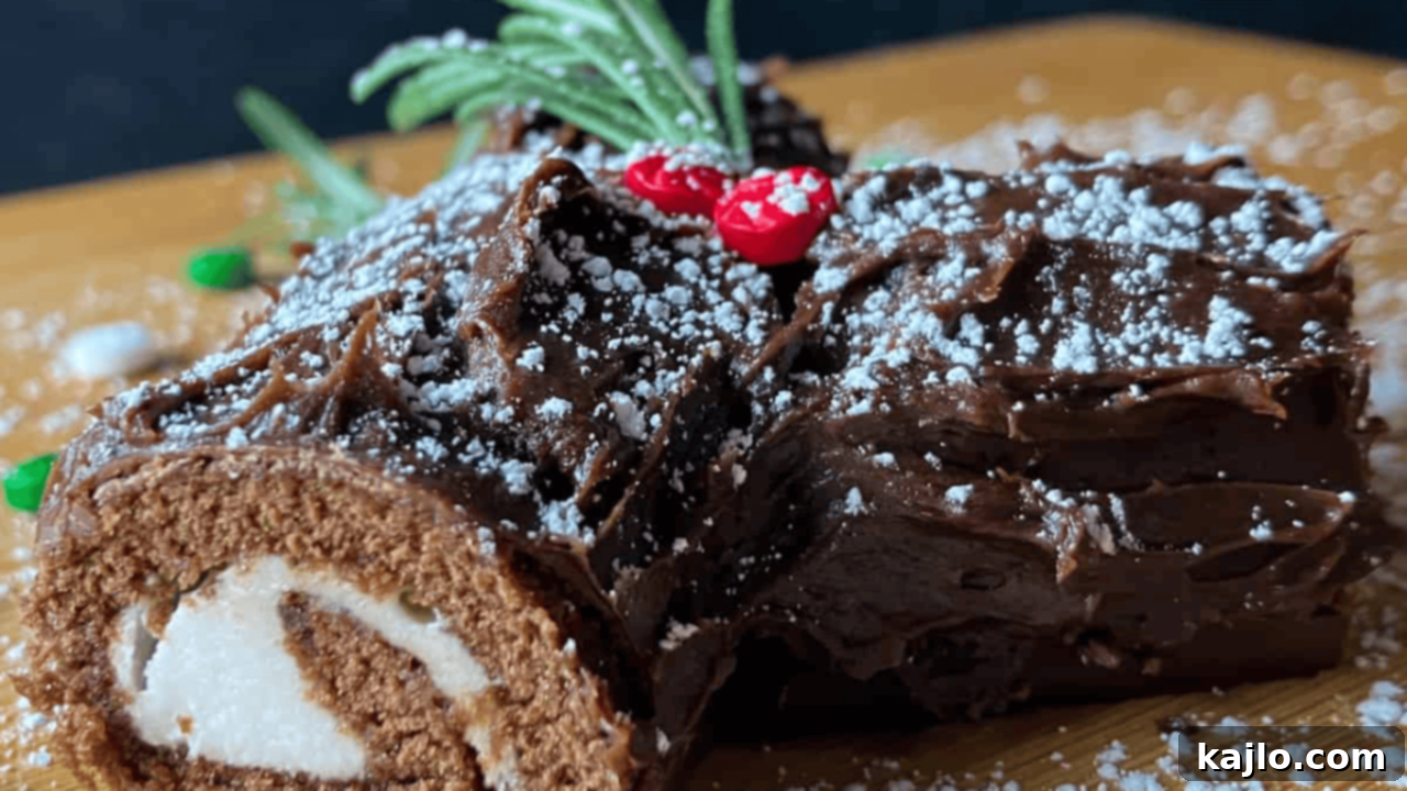summer yule log recipe