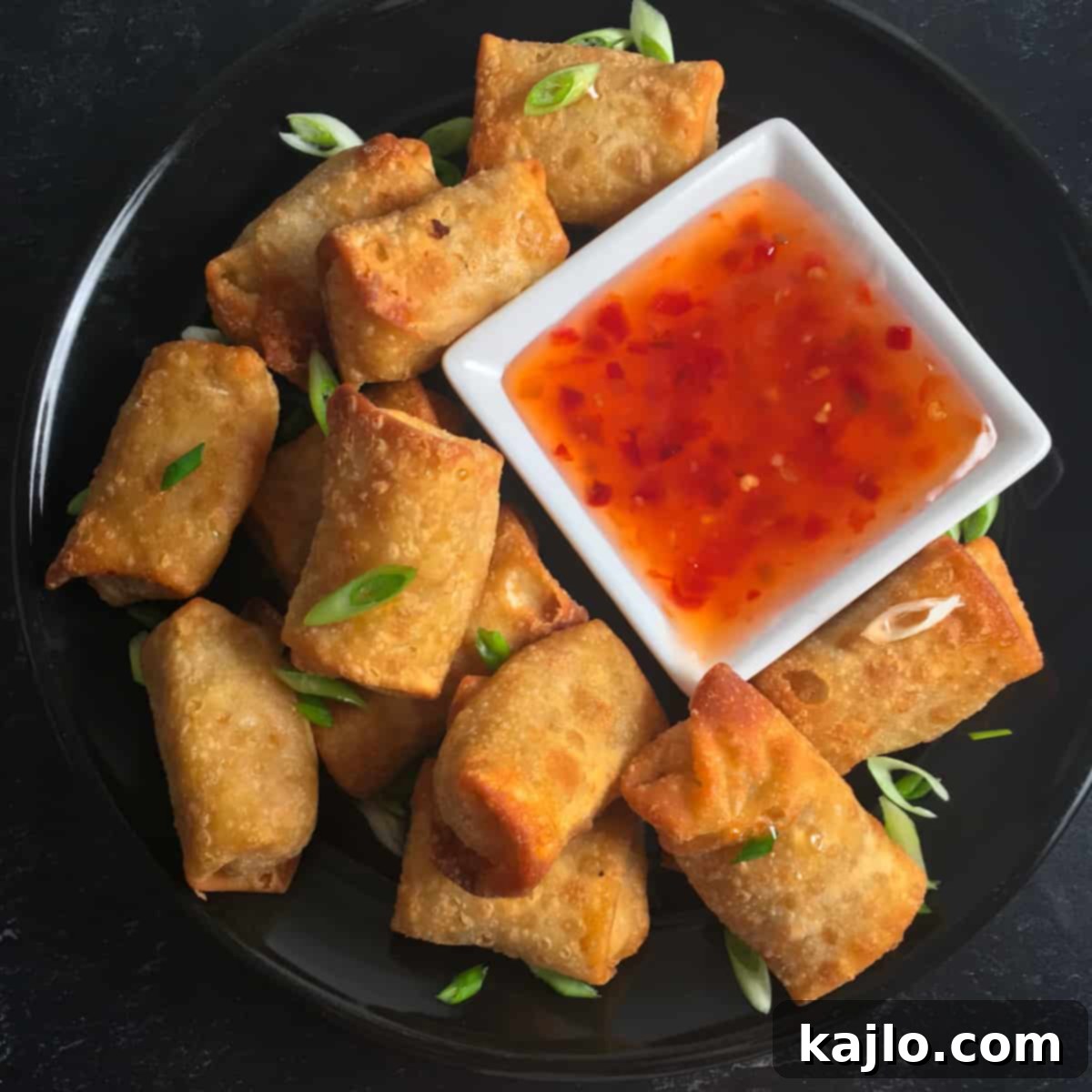 Crispy Air Fryer Spring Rolls