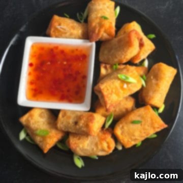 air fryer frozen spring rolls