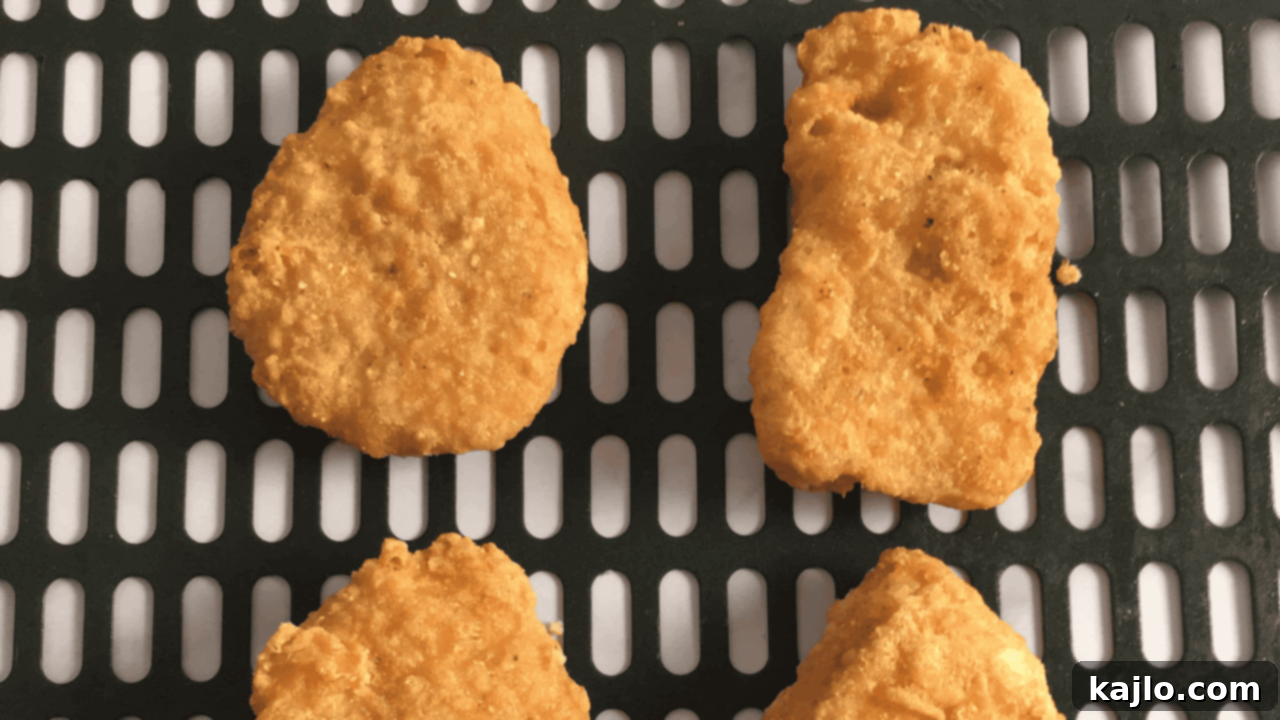 Unlock the Hidden Value: Smart Uses for Your Food Scraps 9 Crispy reheated McDonald's chicken nuggets in an air fryer