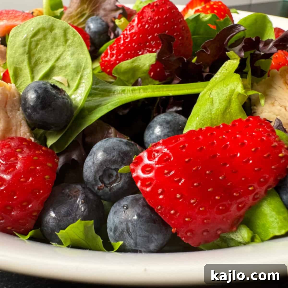 Bob Evans Inspired Keto Summer Berry Salad 9 berry salad