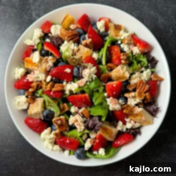 Bob Evans Inspired Keto Summer Berry Salad 10 summer berry salad recipe