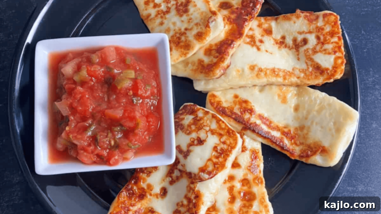 10 Heavenly Cheesy Creations 2 Mexican frying cheese, golden and crispy