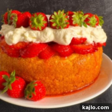 sugar free strawberry shortcake