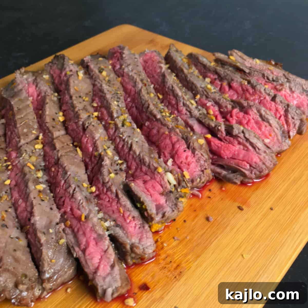flank steak strips