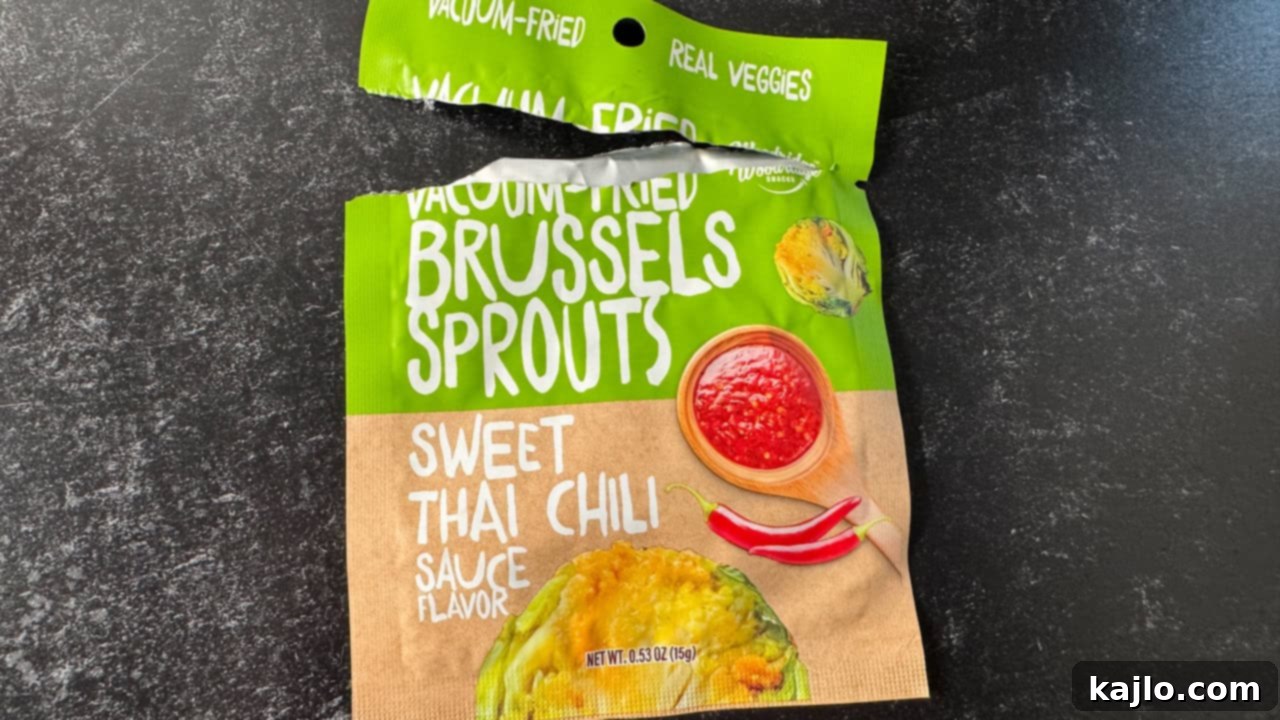 vacuum fried brussels sprouts