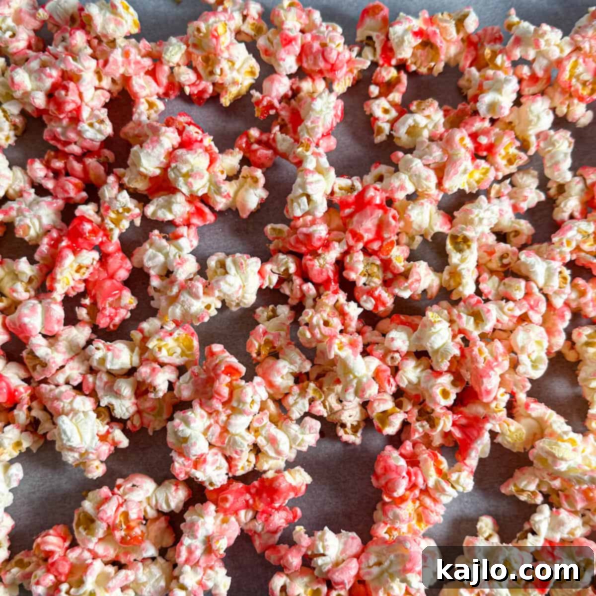 Pink Cherry Popcorn Delight 6 chocolate cherry popcorn
