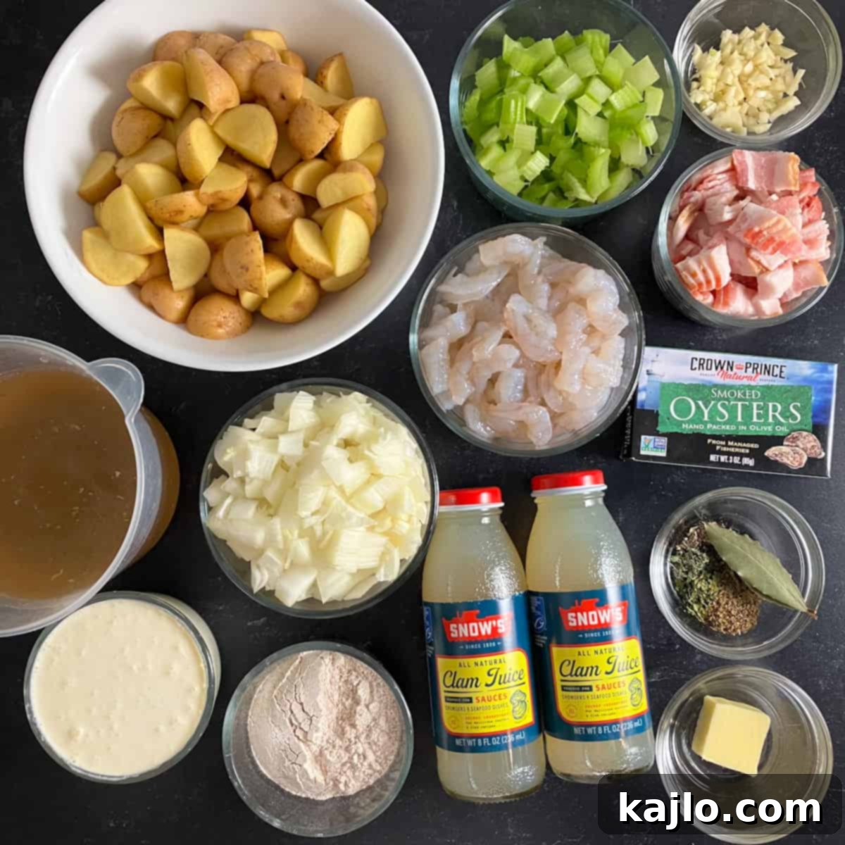 new england shrimp chowder ingredients