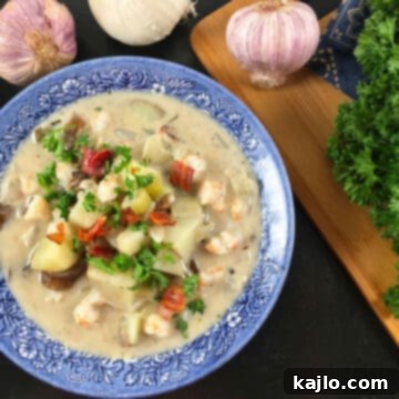 shrimp chowder new england style