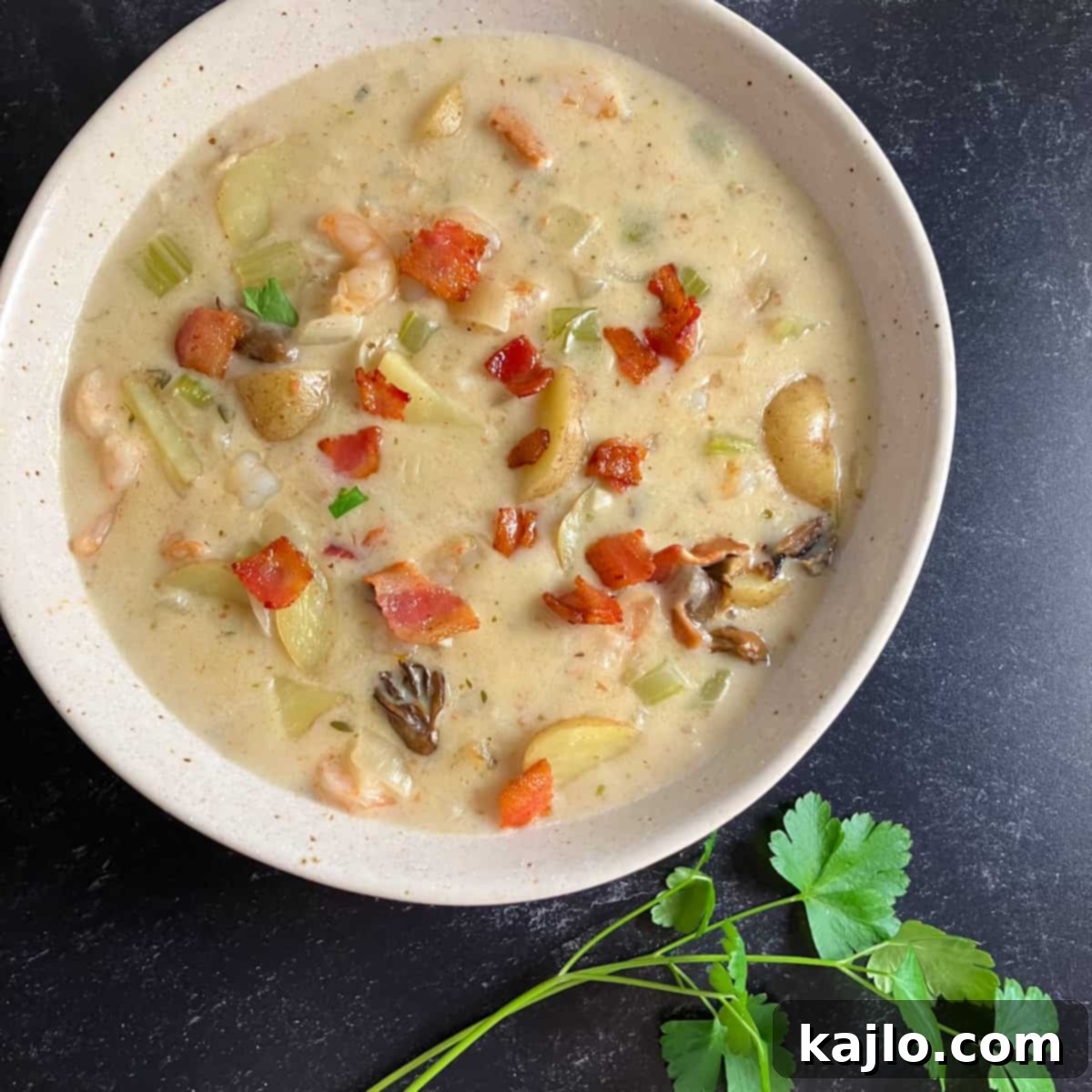 creamy shrimp chowder recipe