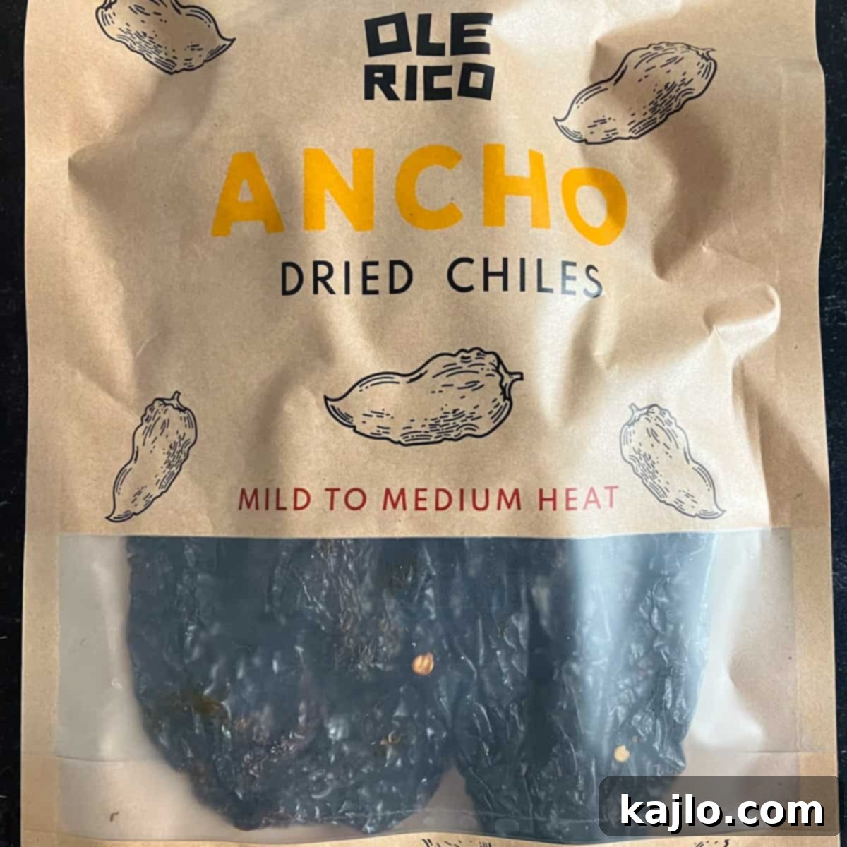 Crafting Authentic Mexican Chorizo at Home 6 Dried ancho peppers displayed closely