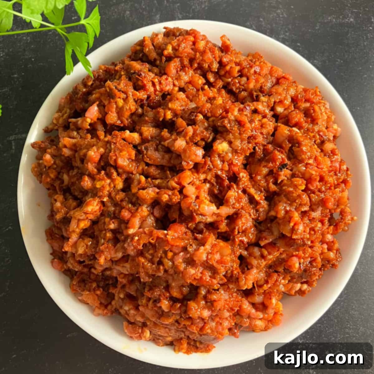 Crafting Authentic Mexican Chorizo at Home 8 Portions of freshly ground homemade chorizo