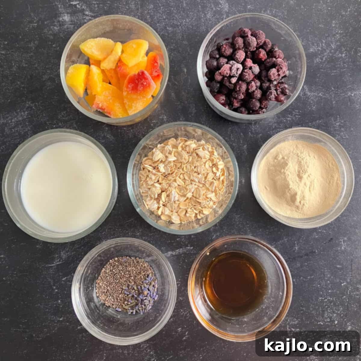 25 Grams Protein Overnight Oats 4 overnight oats protein powder ingredients