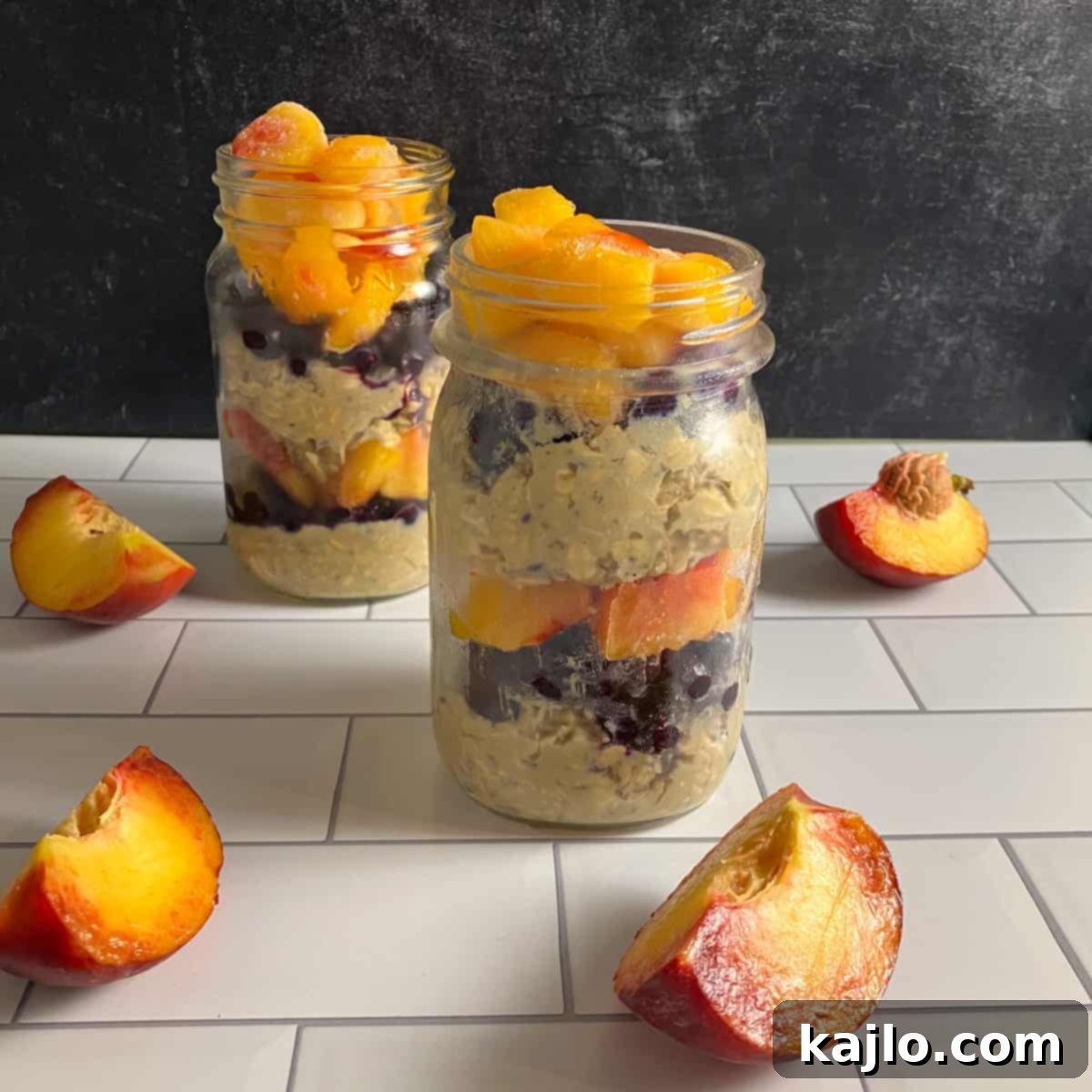 25 Grams Protein Overnight Oats 6 protein powder overnight oats