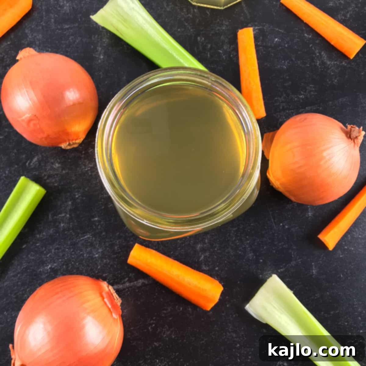 Strained Veggie Baby Broth