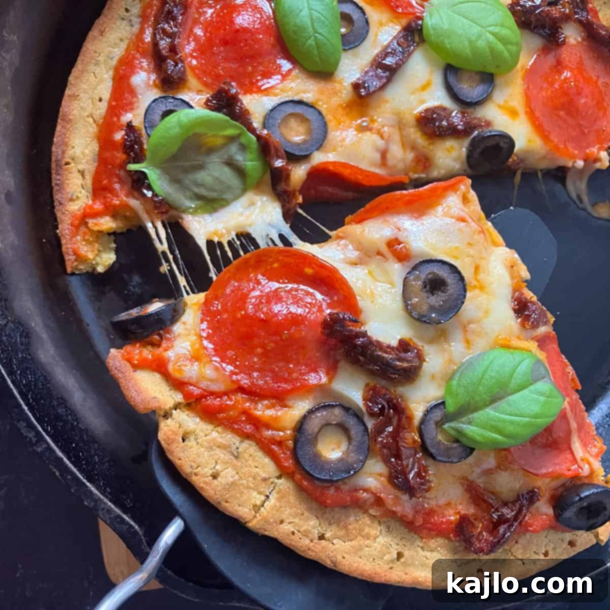 chickpea pizza crust