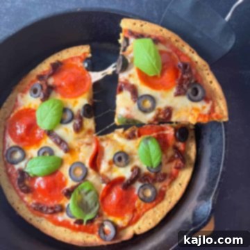 chickpea crust pizza