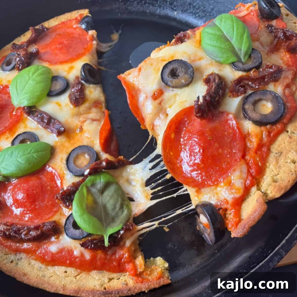 chickpea flour pizza crust recipe