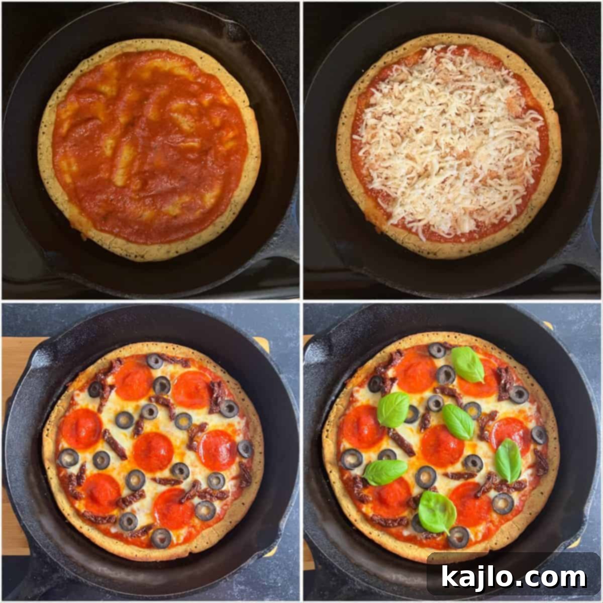 how to make chickpea pizza crust