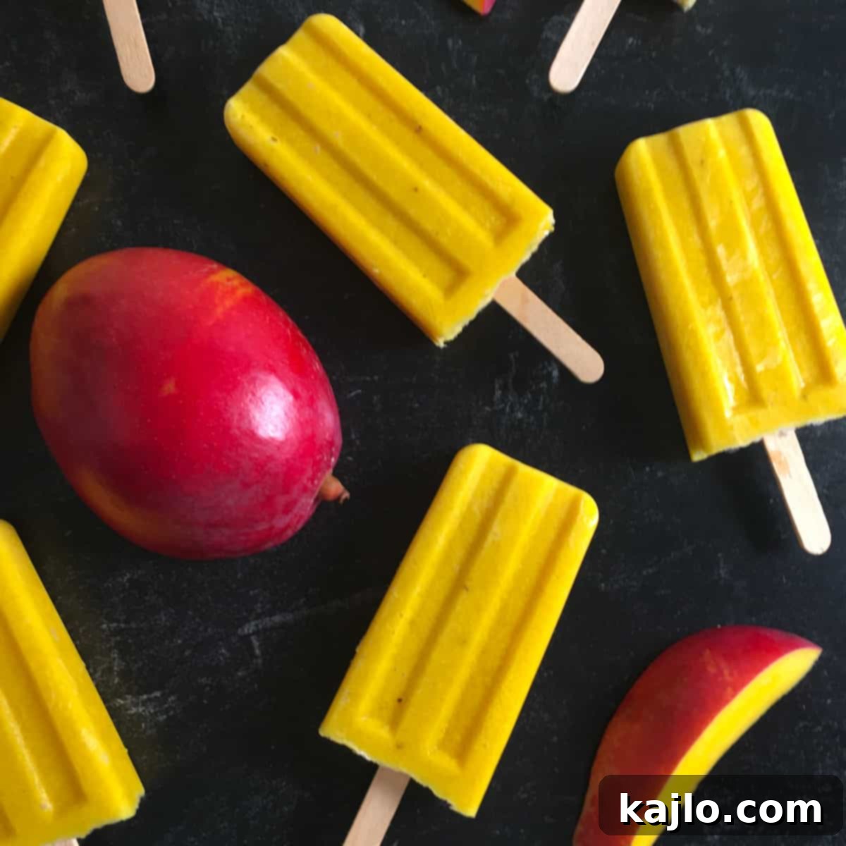 Weight Gainer Mango Popsicles 7 High calorie popsicles with various add-ins