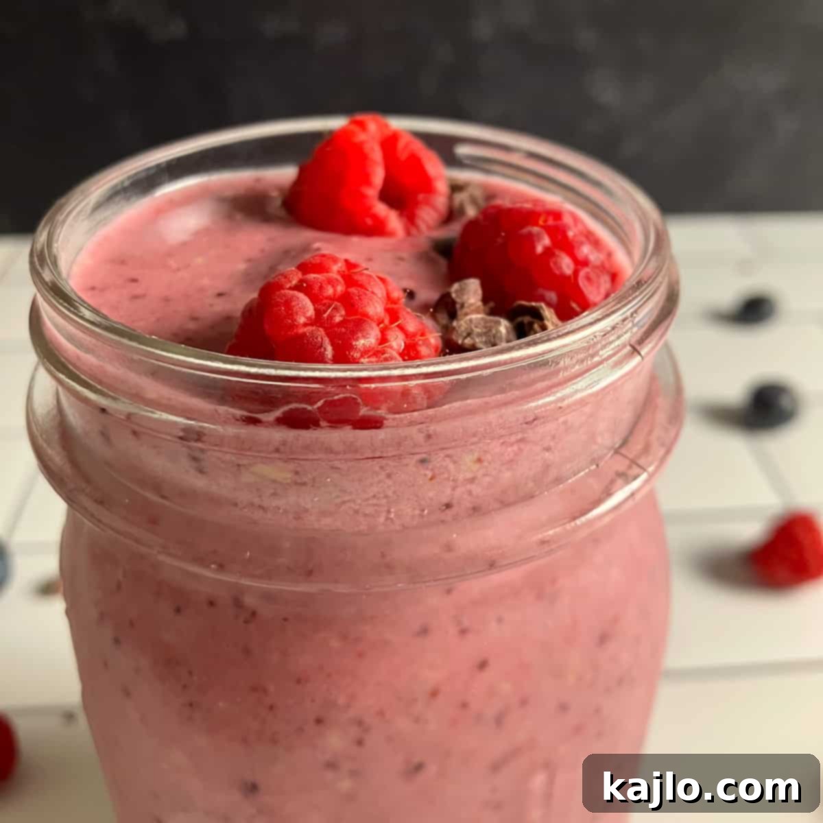keto vegan berry smoothie