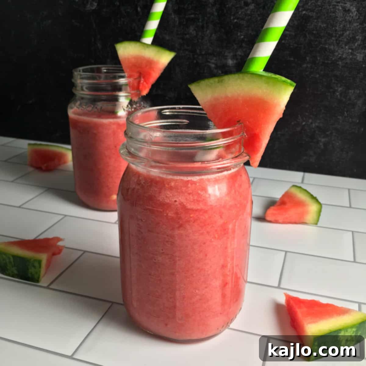 Refreshing Watermelon Banana Smoothie 2 refreshing banana watermelon smoothie recipe