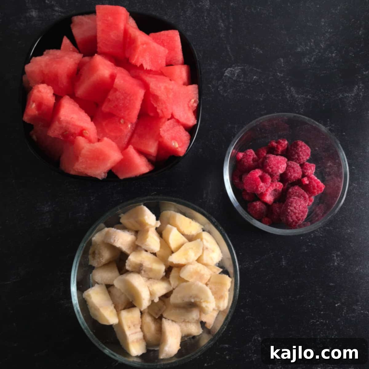 Refreshing Watermelon Banana Smoothie 4 banana watermelon smoothie ingredients