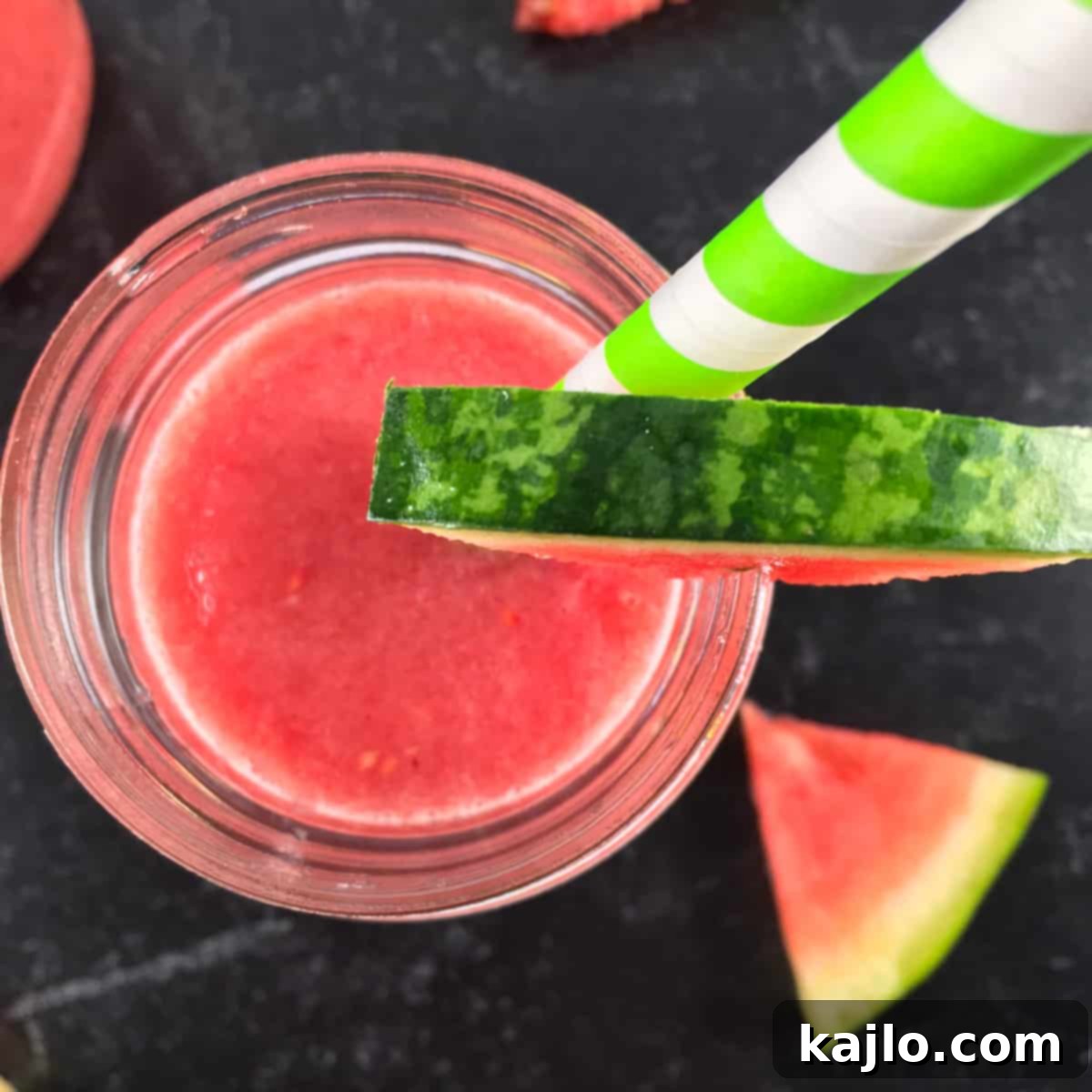 Refreshing Watermelon Banana Smoothie 8 smoothie banana watermelon ready to drink