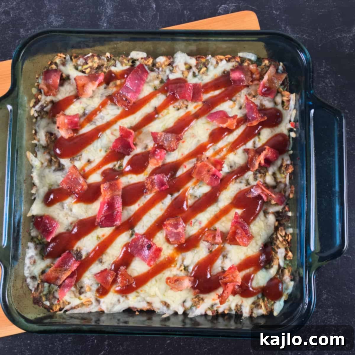 Hearty Savory Baked Oats with Meat 7 oatmeal beef