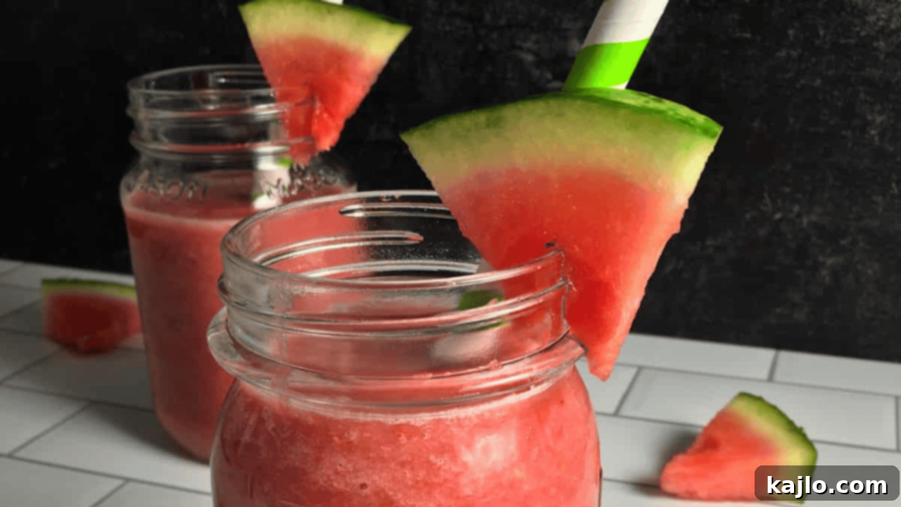 10 Irresistible Frozen Treats That Will Make You Ditch Ice Cream 13 Refreshing watermelon banana smoothie - dairy-free and vegan
