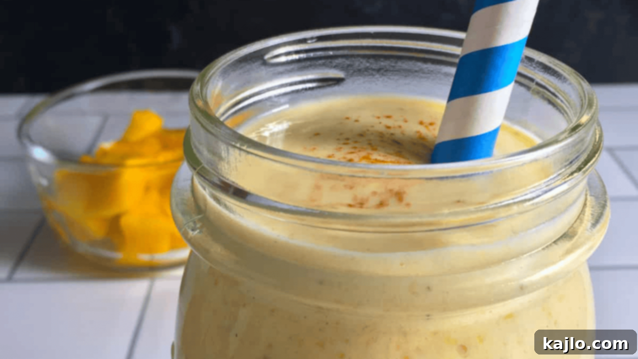 10 Irresistible Frozen Treats That Will Make You Ditch Ice Cream 9 Sugar free mango lassi smoothie - sweet snack with nutrient benefits