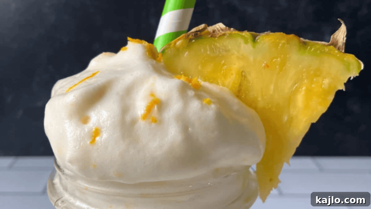 10 Irresistible Frozen Treats That Will Make You Ditch Ice Cream 10 Low calorie peach pineapple smoothie - no added sugar, creamy texture