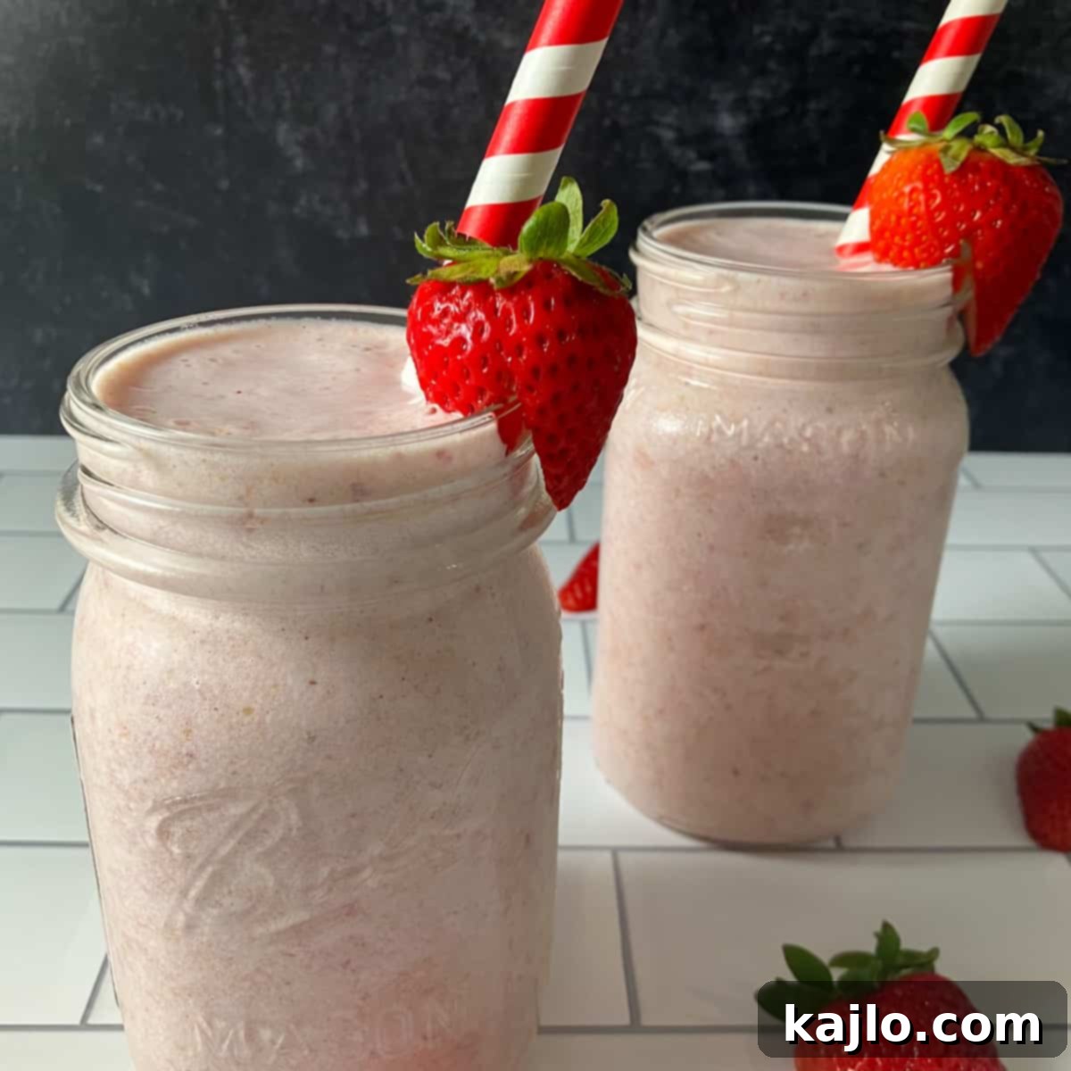 strawberry peanut butter smoothie