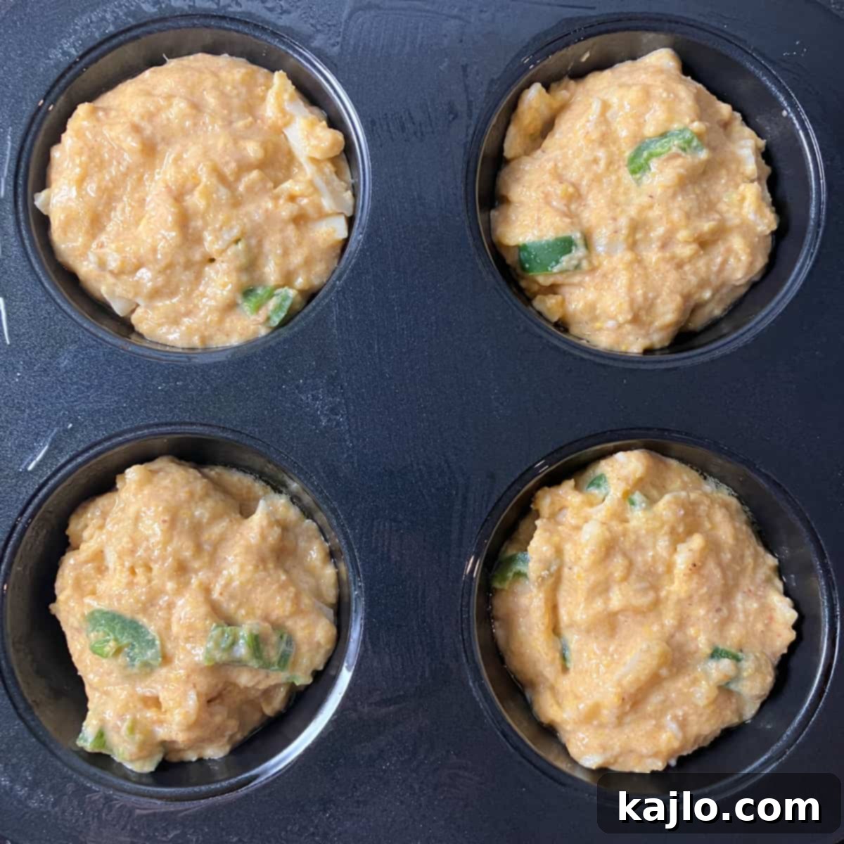 how to make air fryer cornbread without a pan