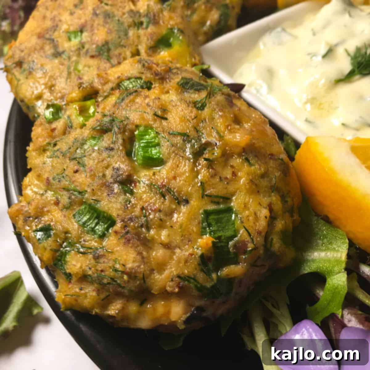 air fryer salmon cakes