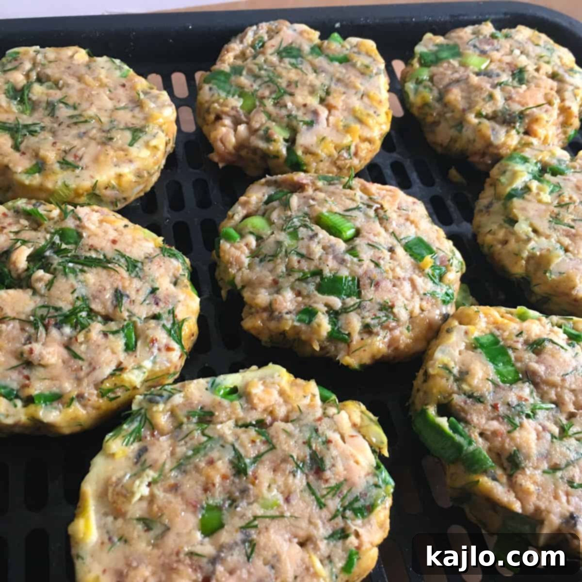 salmon patties in air fryer